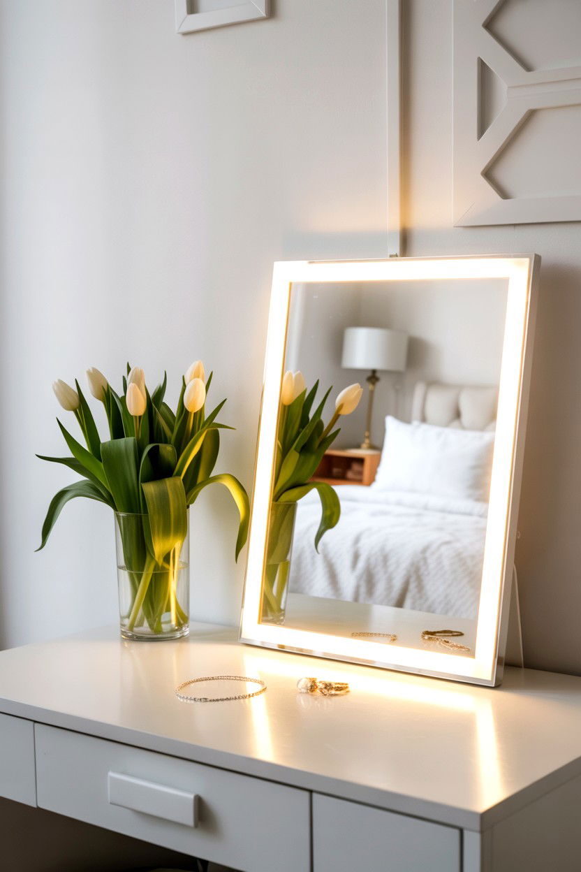 Lighted Vanity Mirror - 25 Makeup Valentine's Day Gifts for Her