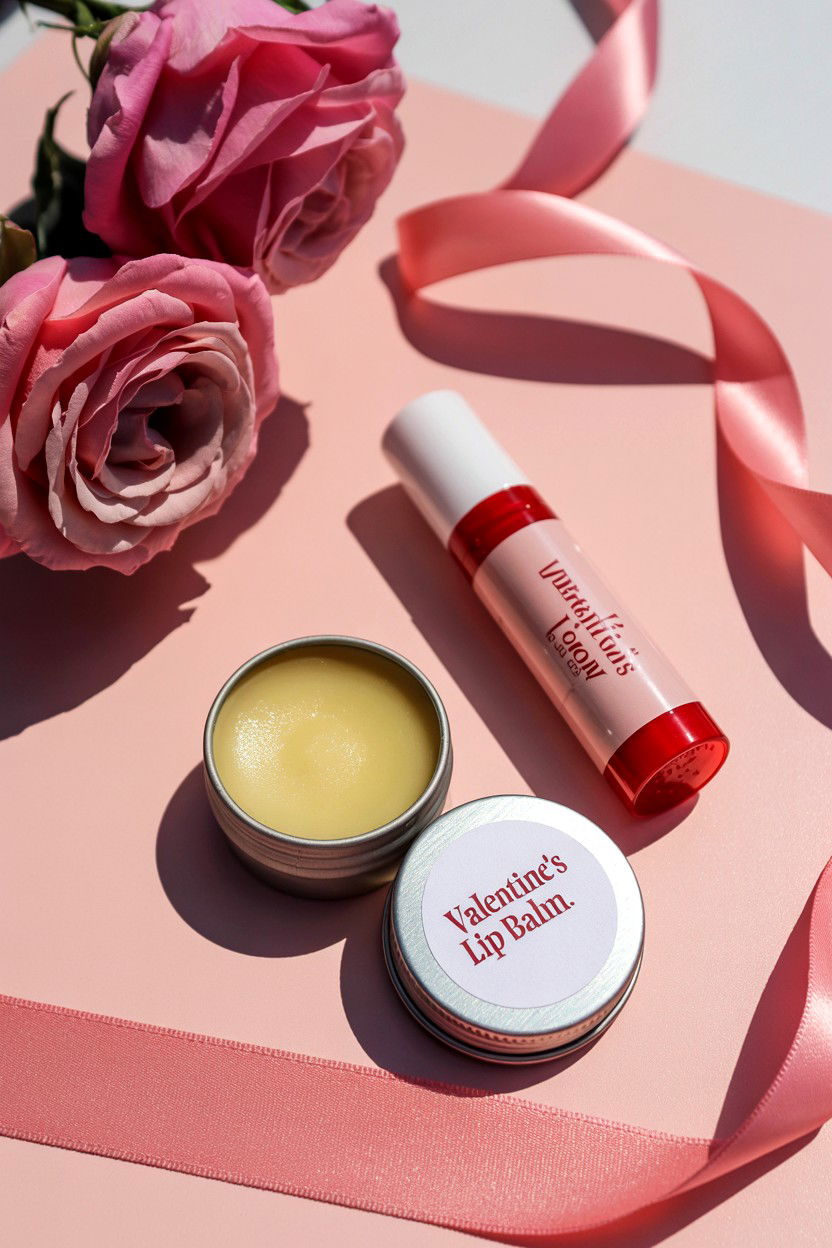 Lip Balm - 25 Valentine's Day Skincare Routine Ideas