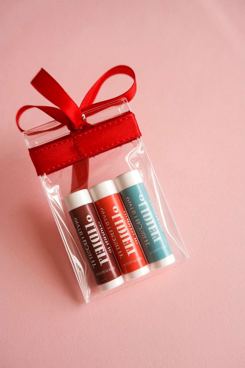 Lip Balm Set - 25 Under $10 Valentine's Day Gift Ideas