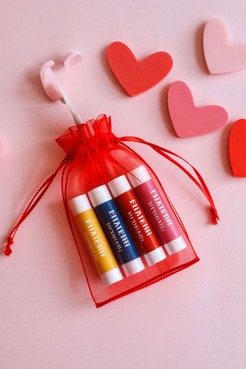 Lip Balm Set - 25 Valentine's Day Gifts for Teachers