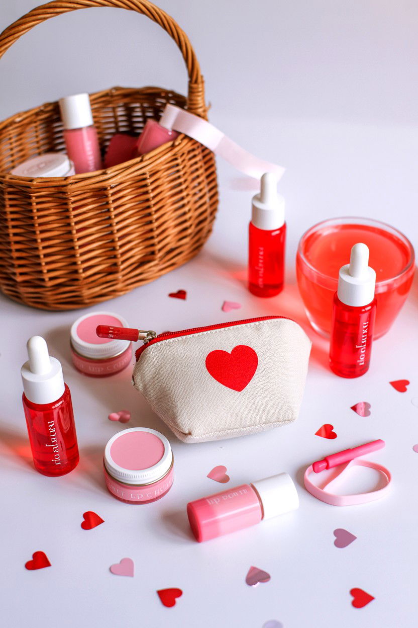 Lip Care Routine Set - 25 Valentine's Day Skincare Gift Basket Ideas