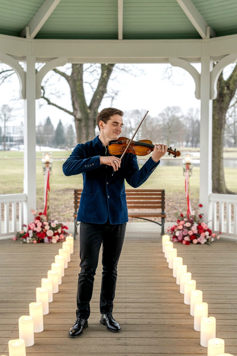 Live Musician Performance - 25 Valentine's Day Proposal Ideas