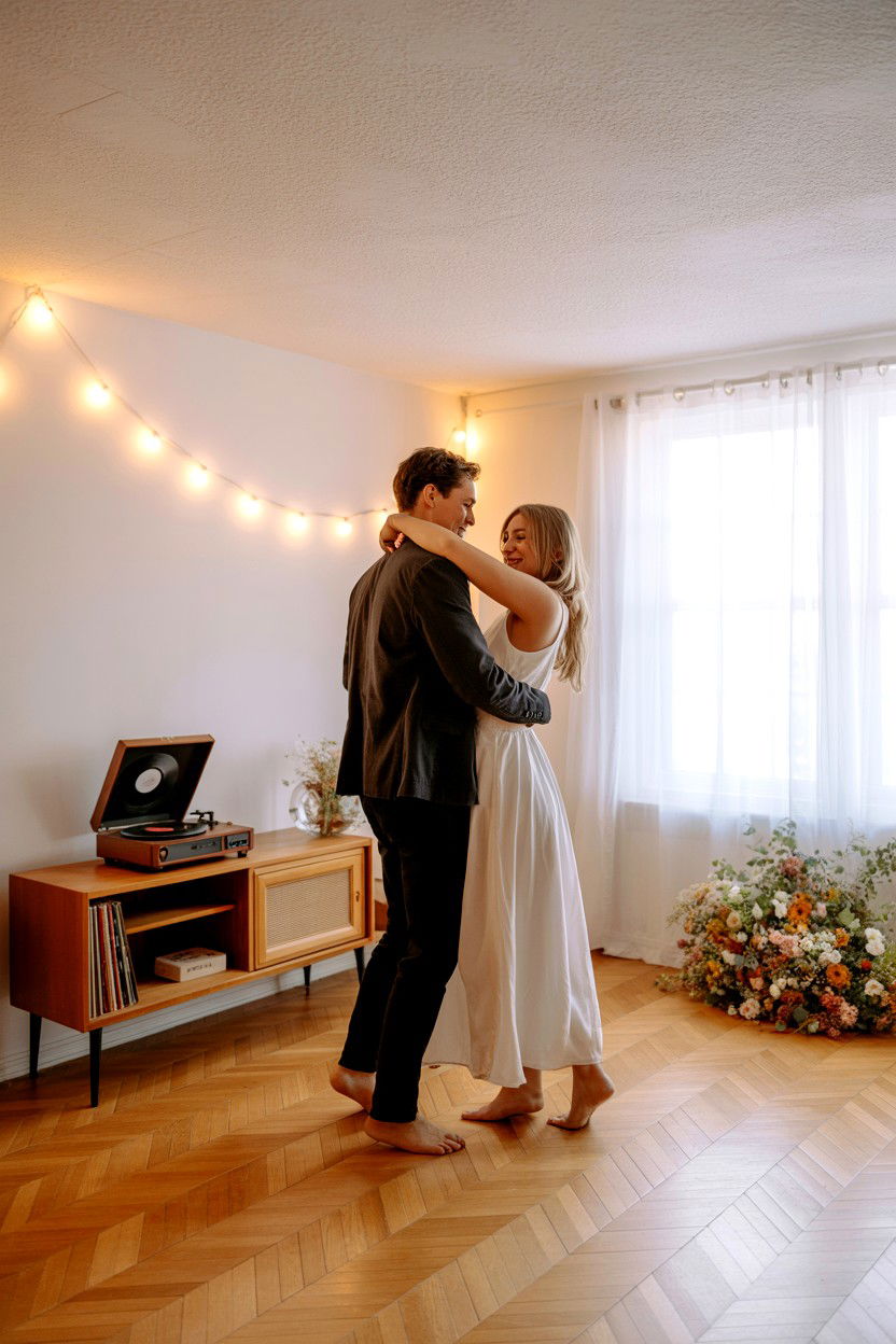 Living Room Dance - 25 Valentine's Day Ideas for Parents