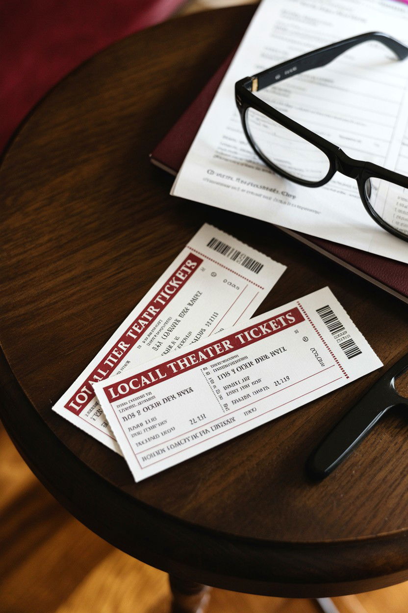 Local Theater Tickets - 25 Valentine's Day Ideas for Empty Nesters