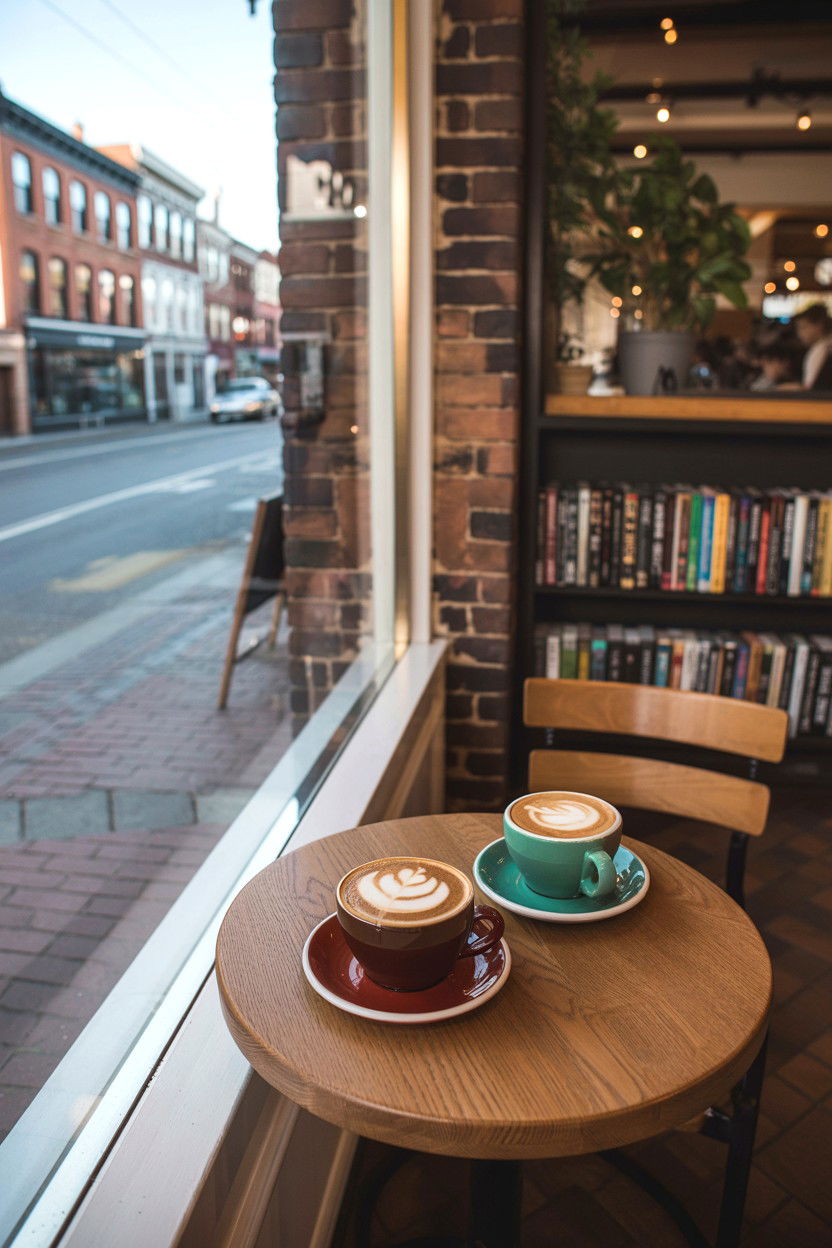 Local coffee shop date - 25 Valentine's Day Ideas for Newlyweds
