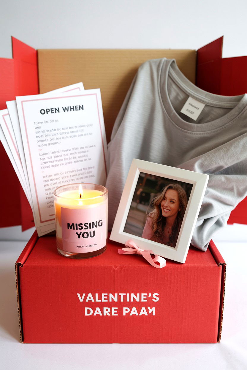 Long Distance Care Package - 25 Valentine's Day Box Surprise Ideas