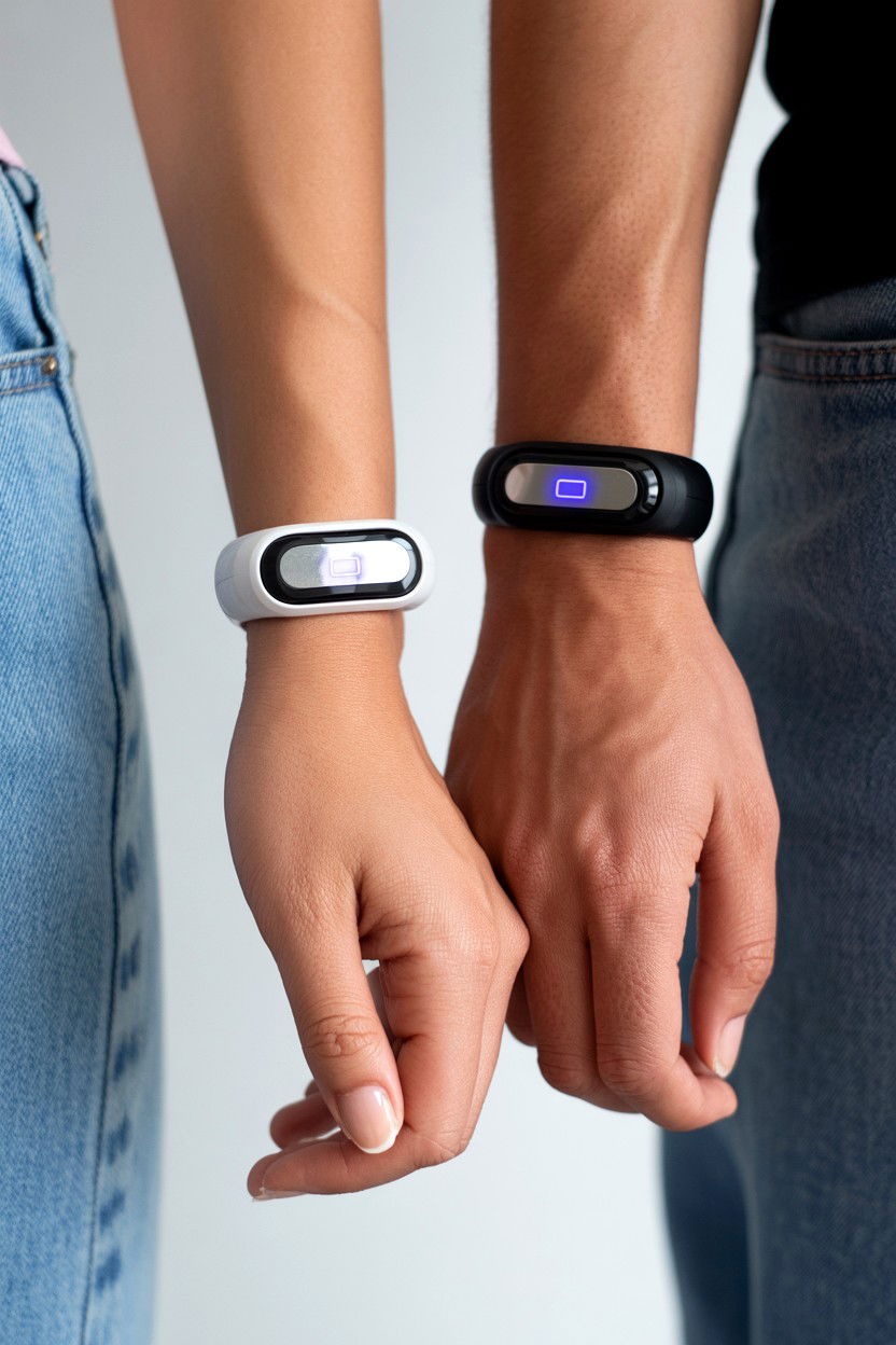 Long Distance Couple Bracelets - 25 Long Distance Valentine's Day Ideas