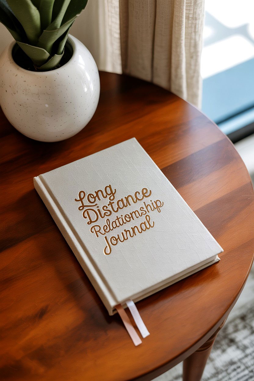 Long Distance Relationship Journal - 25 Valentine's Day Gifts for Long Distance Partner