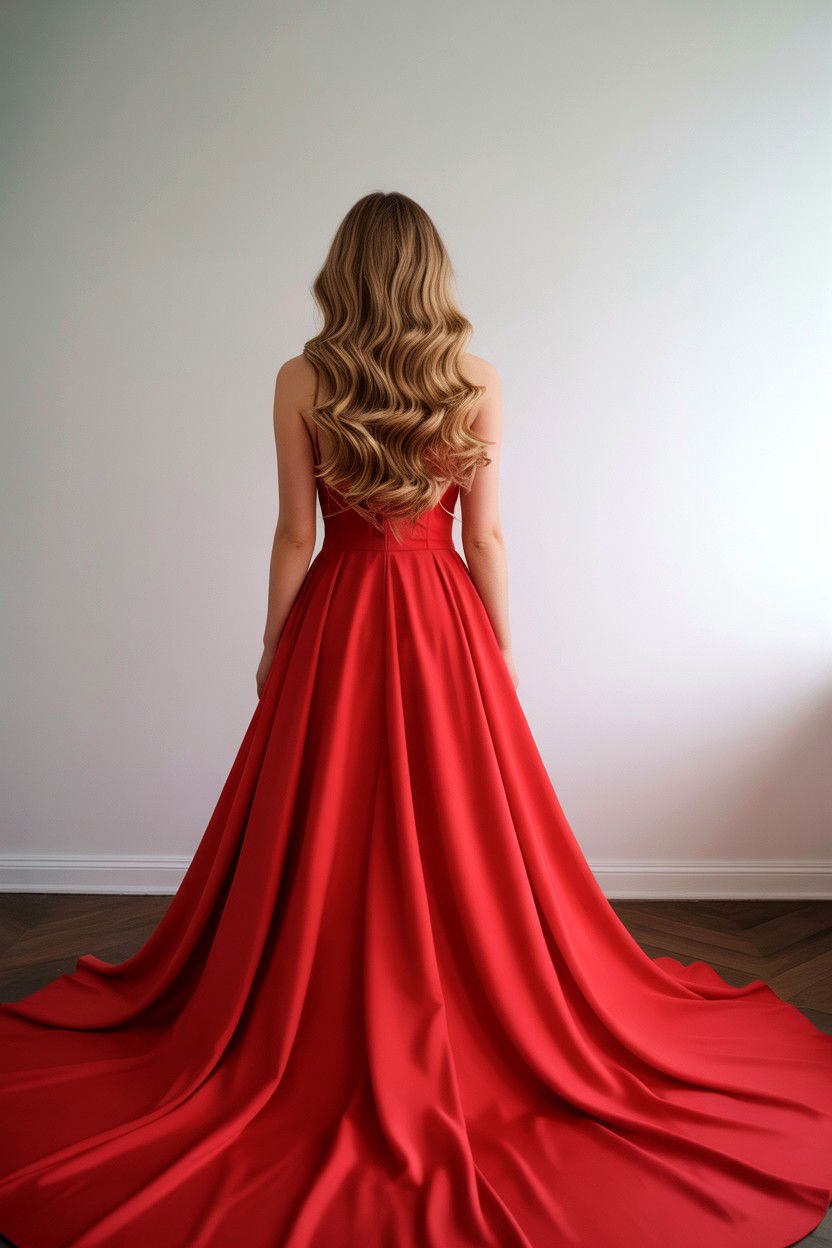 Long Hair Waves - 25 Valentine's Day Soft Waves Ideas