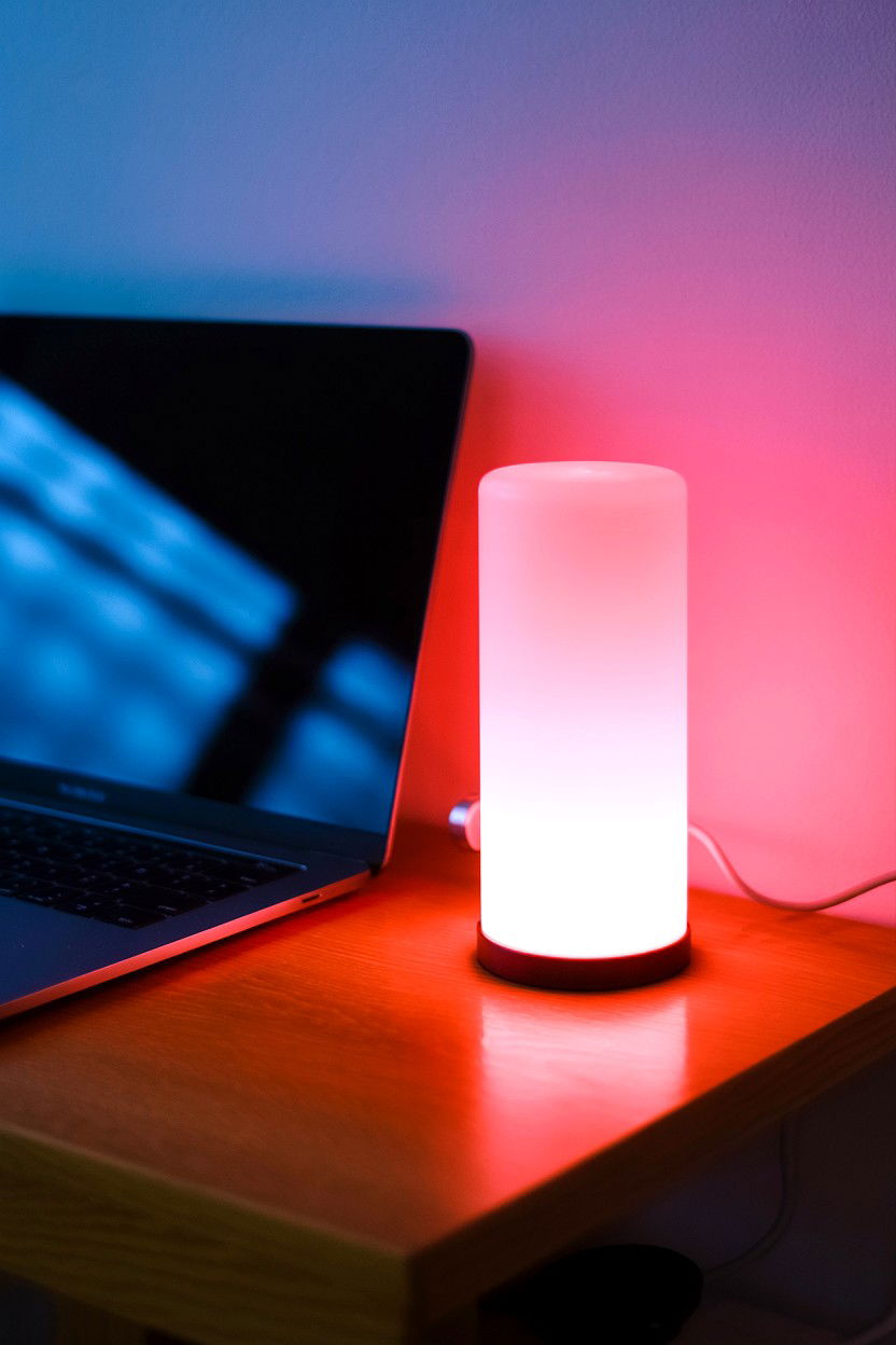 Long distance touch lamp - 25 Long Distance Valentine's Day Surprise Ideas