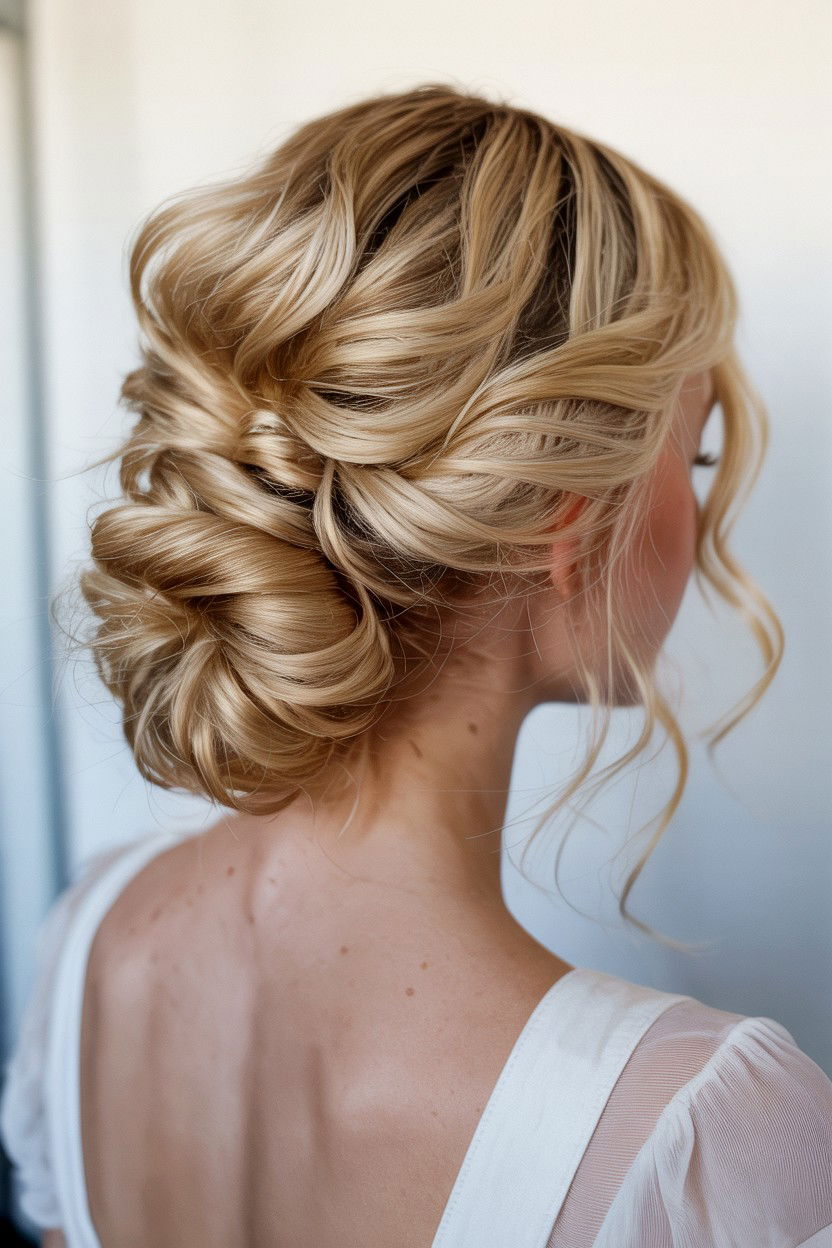 Loose Romantic Updo - 25 Valentine's Day Updo Ideas