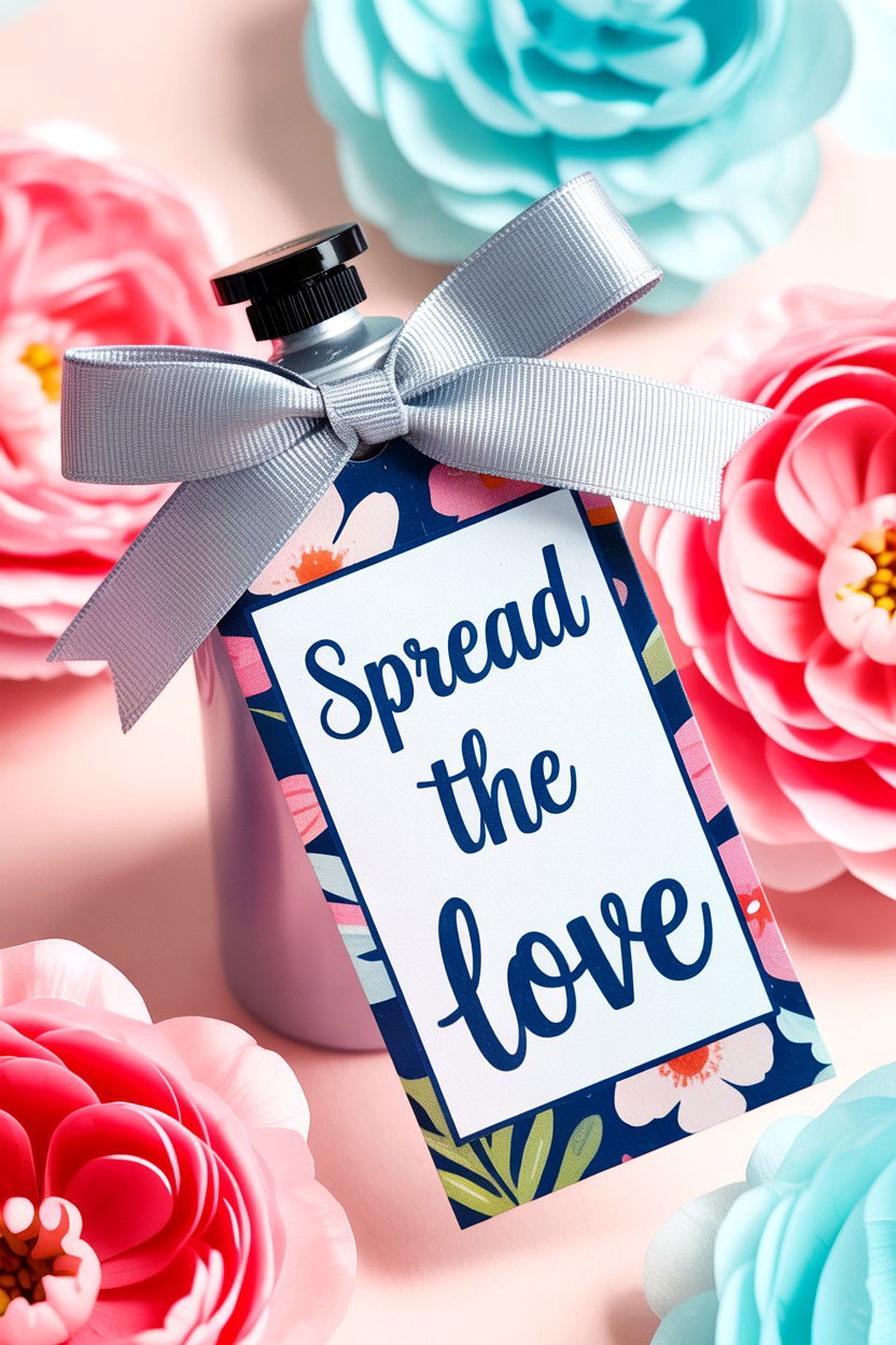 Lotion Teacher Valentine Tag - 25 Valentine's Day Teacher Gift Tag Ideas