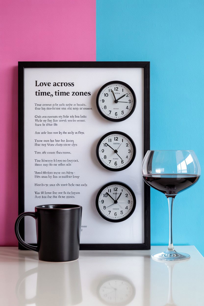 Love Across Time Zones Poem - 25 Long Distance Valentine's Day Poem Ideas