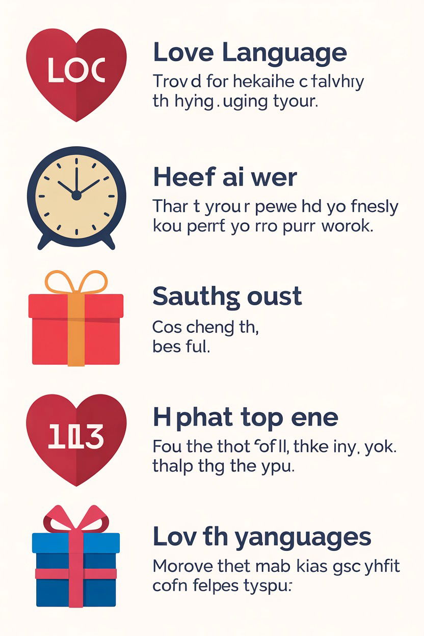 Love Language Types - 25 Valentine's Day Journaling Prompts