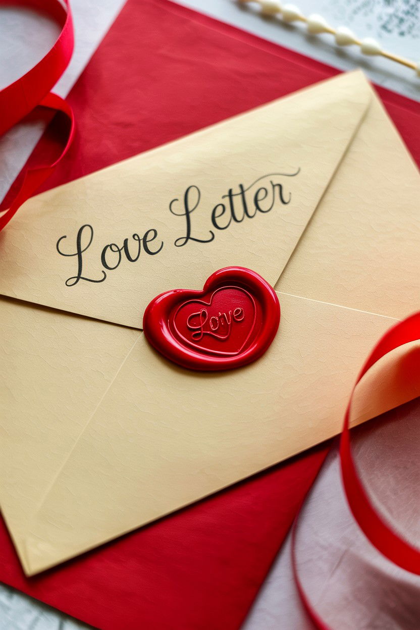 Love Letter - 25 Valentine's Day Pictionary Ideas