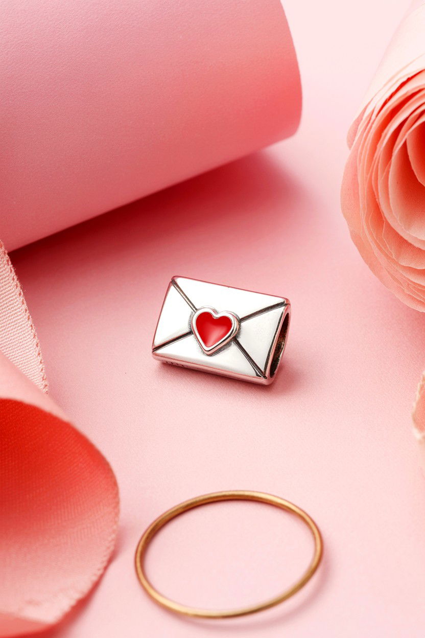 Love Letter Charm - 25 Valentine's Day Charm Bracelet Ideas