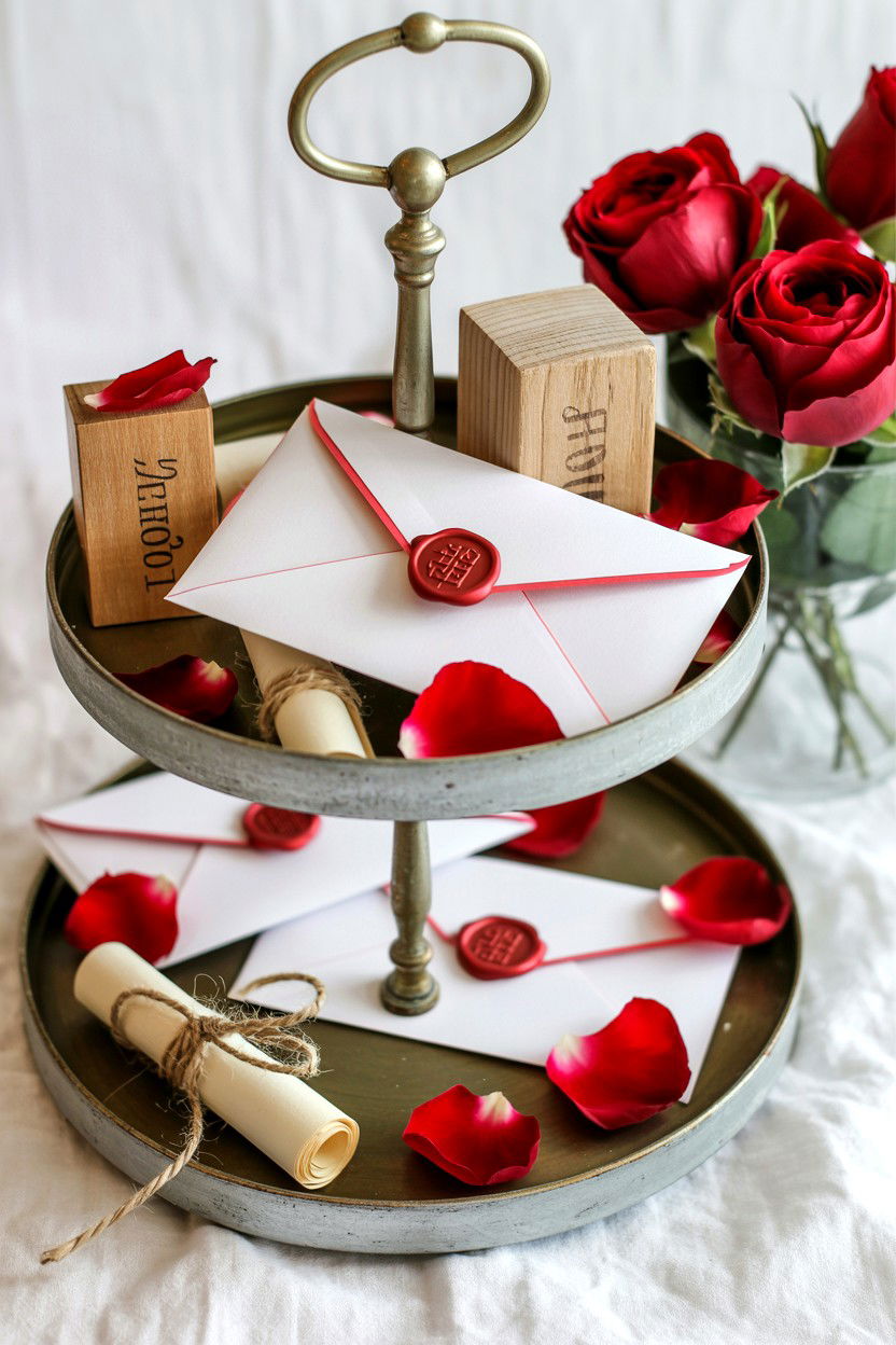 25 Valentine's Day Tiered Tray Filler Ideas for Decor