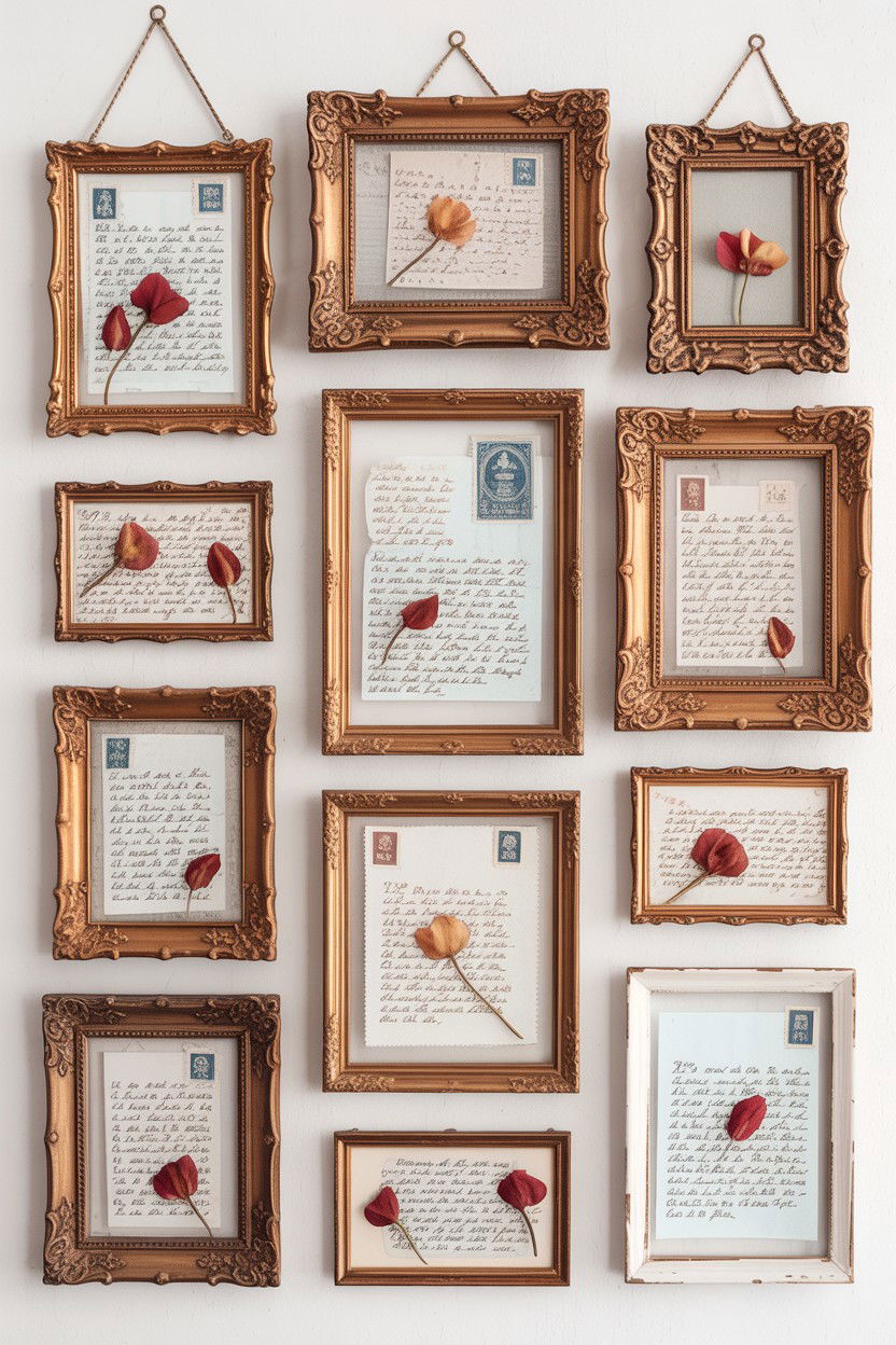 Love Letter Gallery - 25 Valentine's Day Gallery Wall Ideas