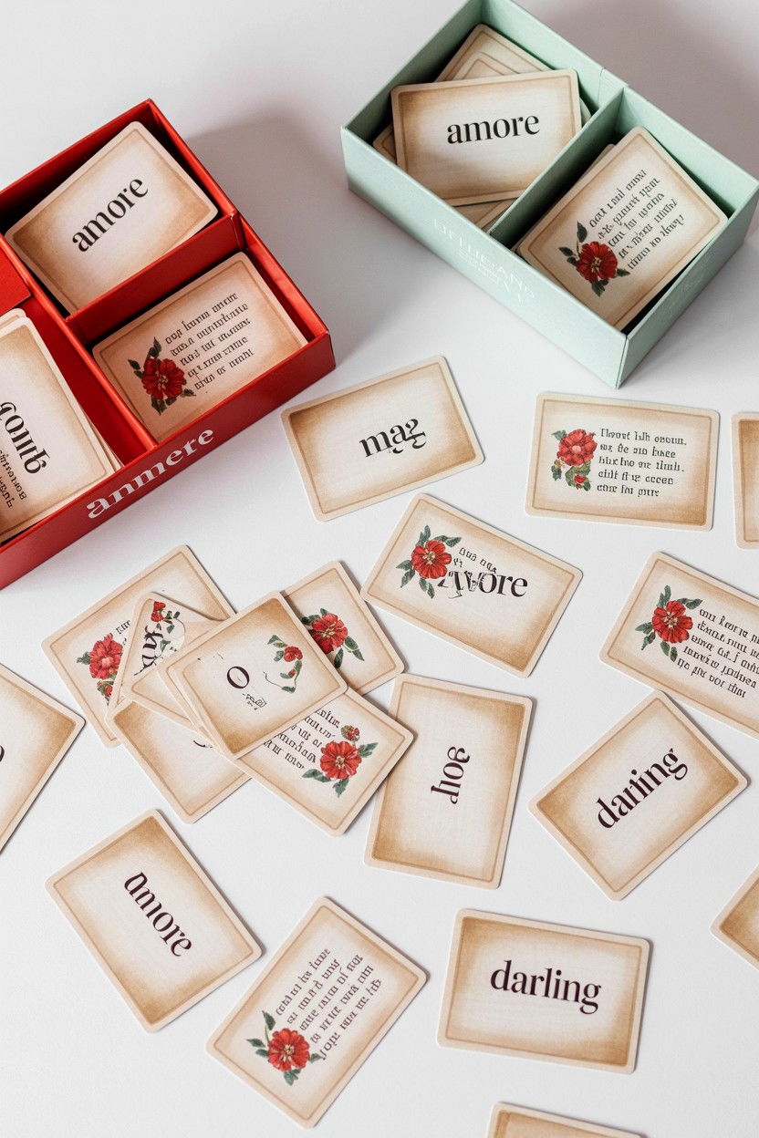 Love Letter Memory Game - 25 Valentine's Day Memory Games