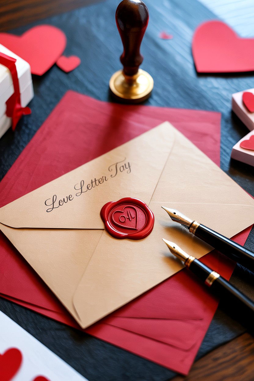Love Letter Stationery - 25 Valentine's Day Party Activity Ideas