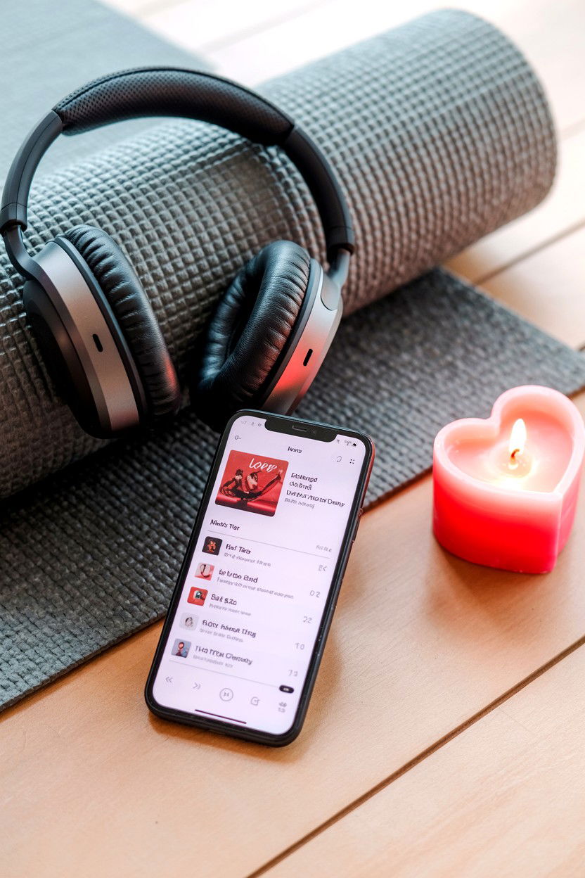 Love Themed Playlist - 25 Valentine's Day Yoga Ideas