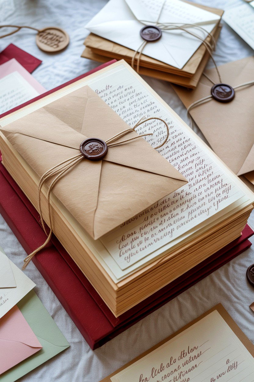 Love letter collection - 25 Valentine's Day Memory Album Ideas