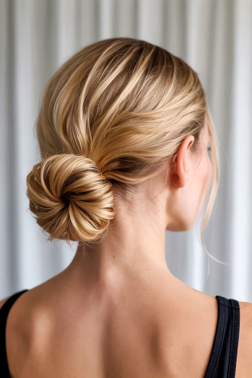Low French Twist - 25 Valentine's Day French Twist Ideas