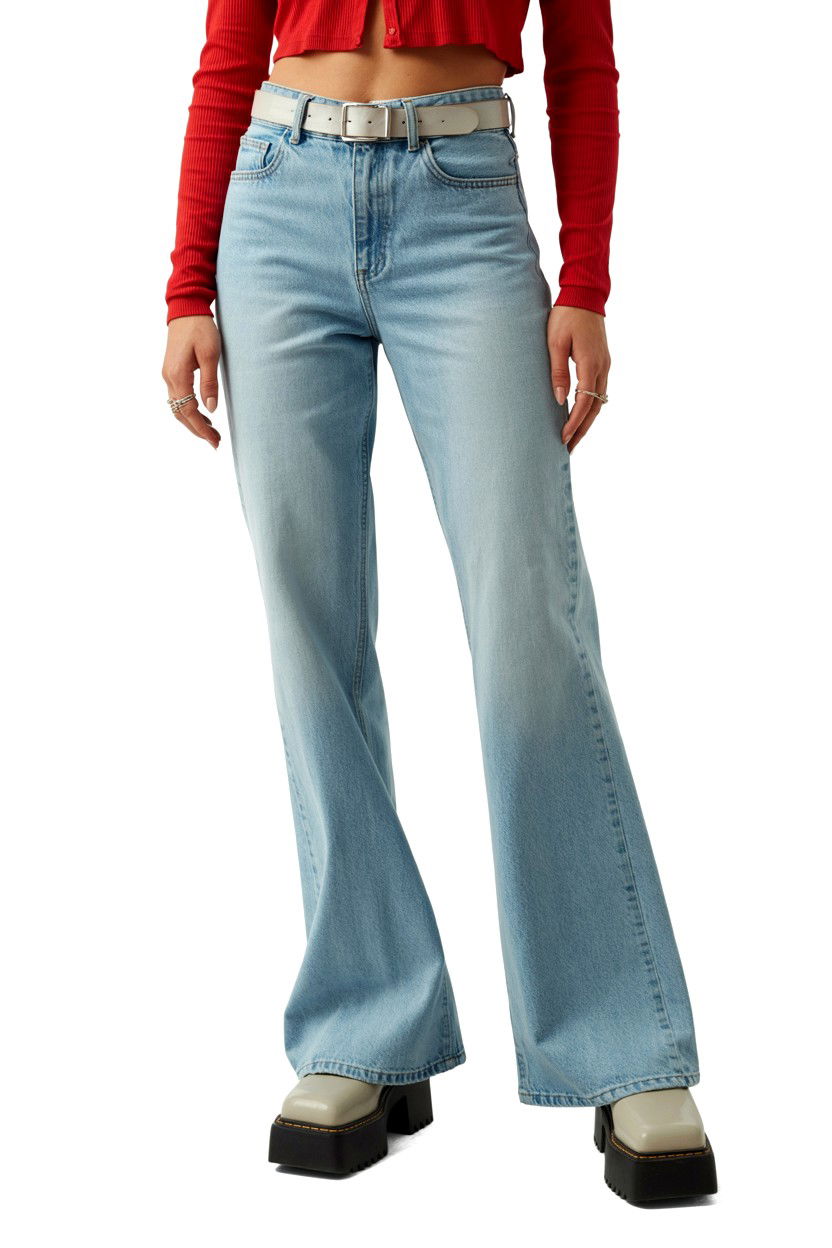 Low Rise Flare Jeans - 25 Valentine's Day Y2K Outfits