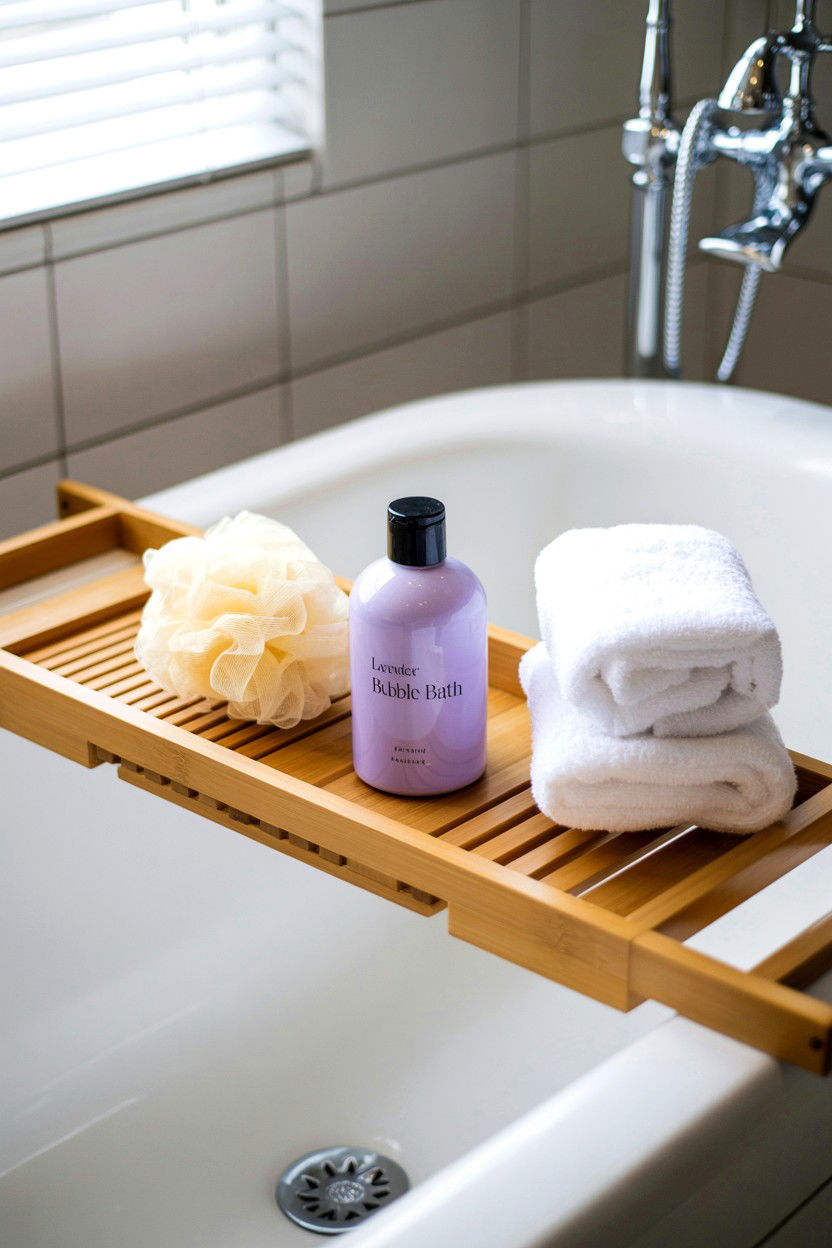 Luxury Bath Essentials - 25 Valentine's Day At Home Gift Basket Ideas