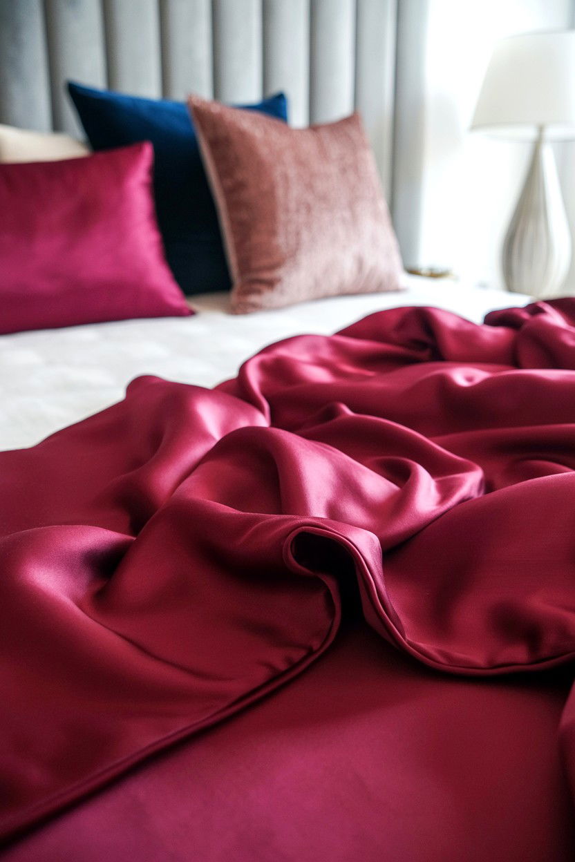 Luxury Bed Linens - 25 Valentine's Day Home Surprise Ideas