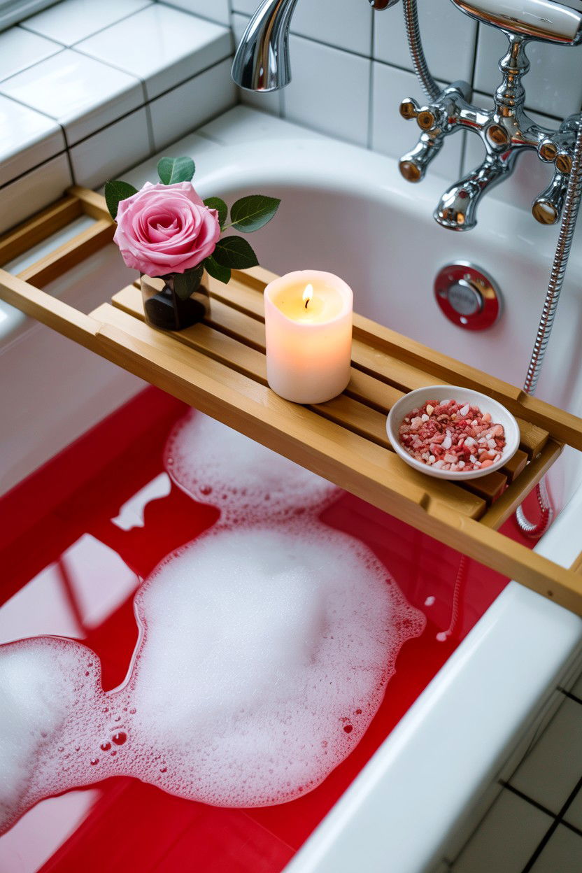 Luxury Bubble Bath - 25 Valentine's Day Self Care Ideas