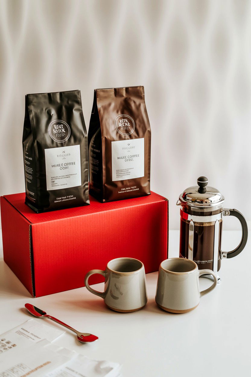 Luxury Coffee Hamper - 25 Valentine's Day Gourmet Gift Basket Ideas