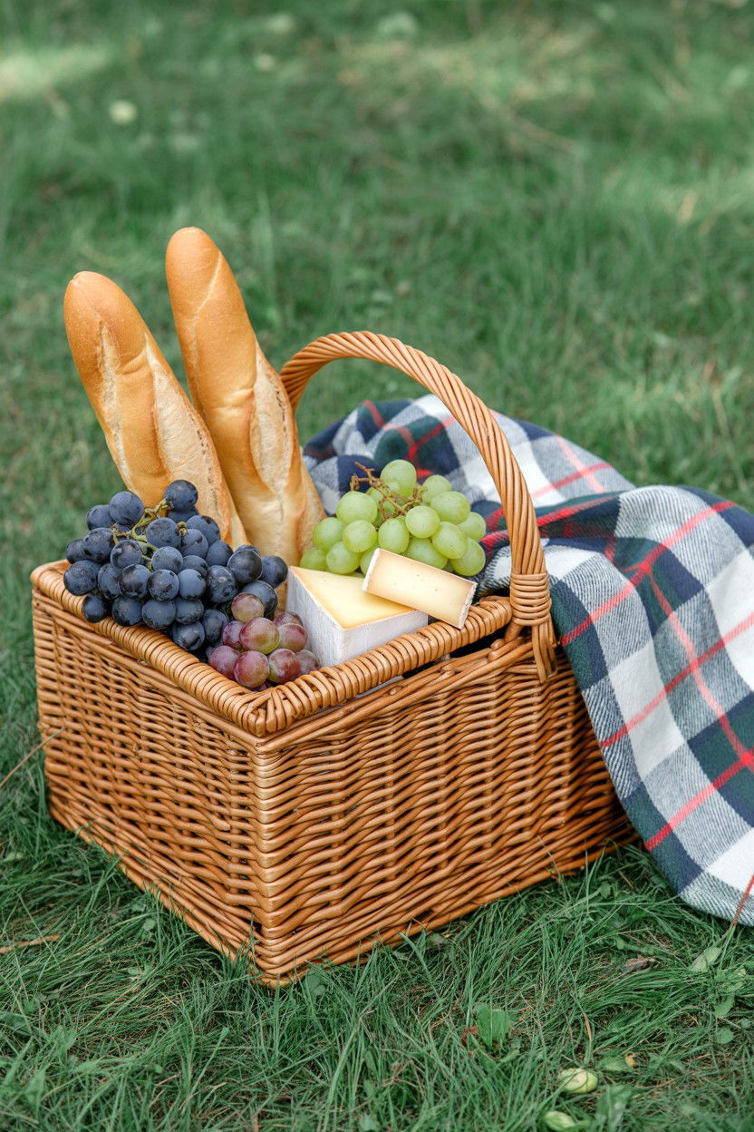 Luxury Picnic Basket - 25 Valentine's Day Ideas for Foodies