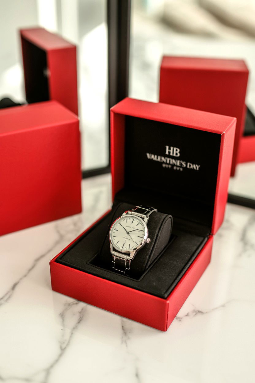 Luxury Watch Set - 25 Valentine's Day Gift Box Ideas for Him