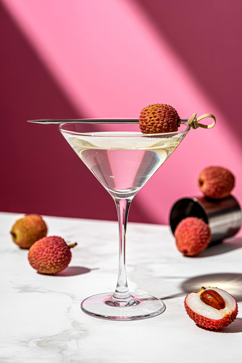 Lychee Martini - 25 Valentine's Day Martini Ideas