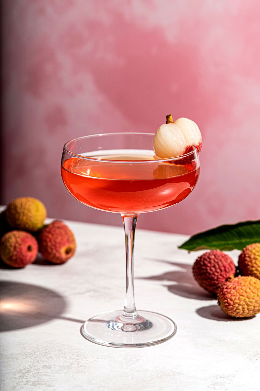 Lychee Mocktail - 25 Valentine's Day Fancy Drink Ideas