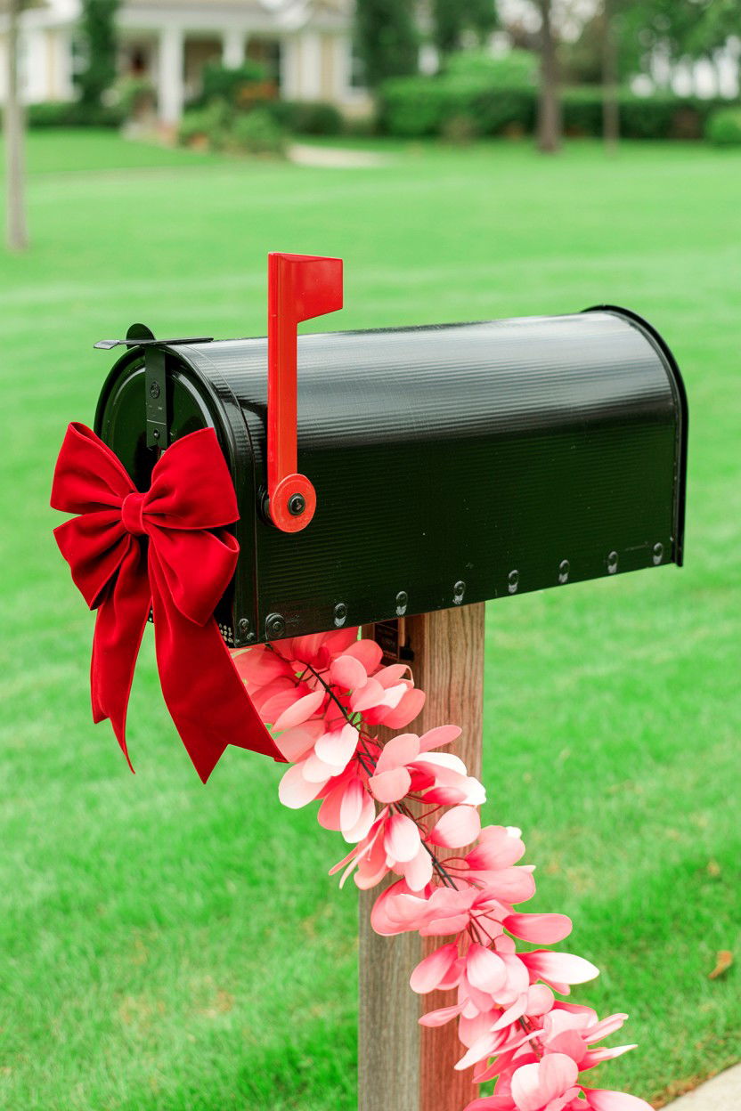 Mailbox Decor - 25 Dollar Store Valentine's Day Decor Ideas