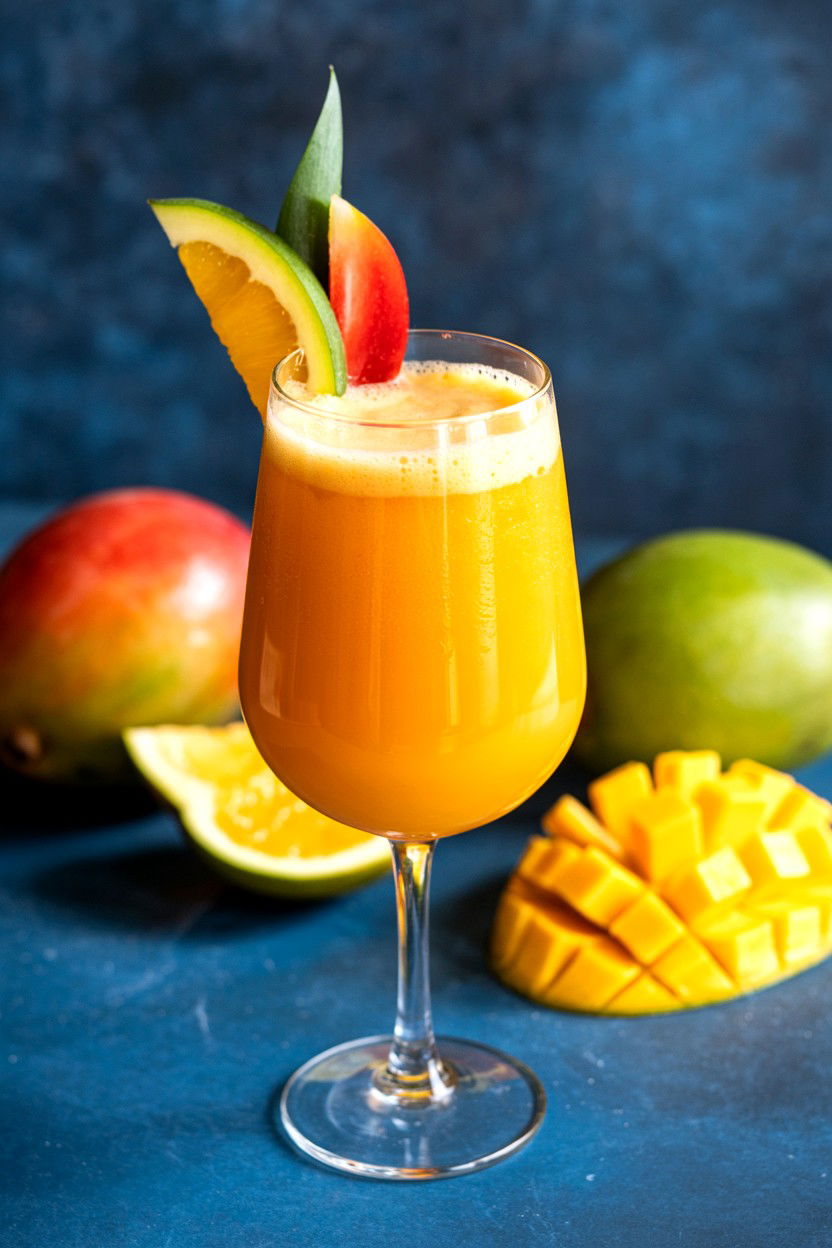 Mango Bellini - 25 Valentine's Day Champagne Cocktails