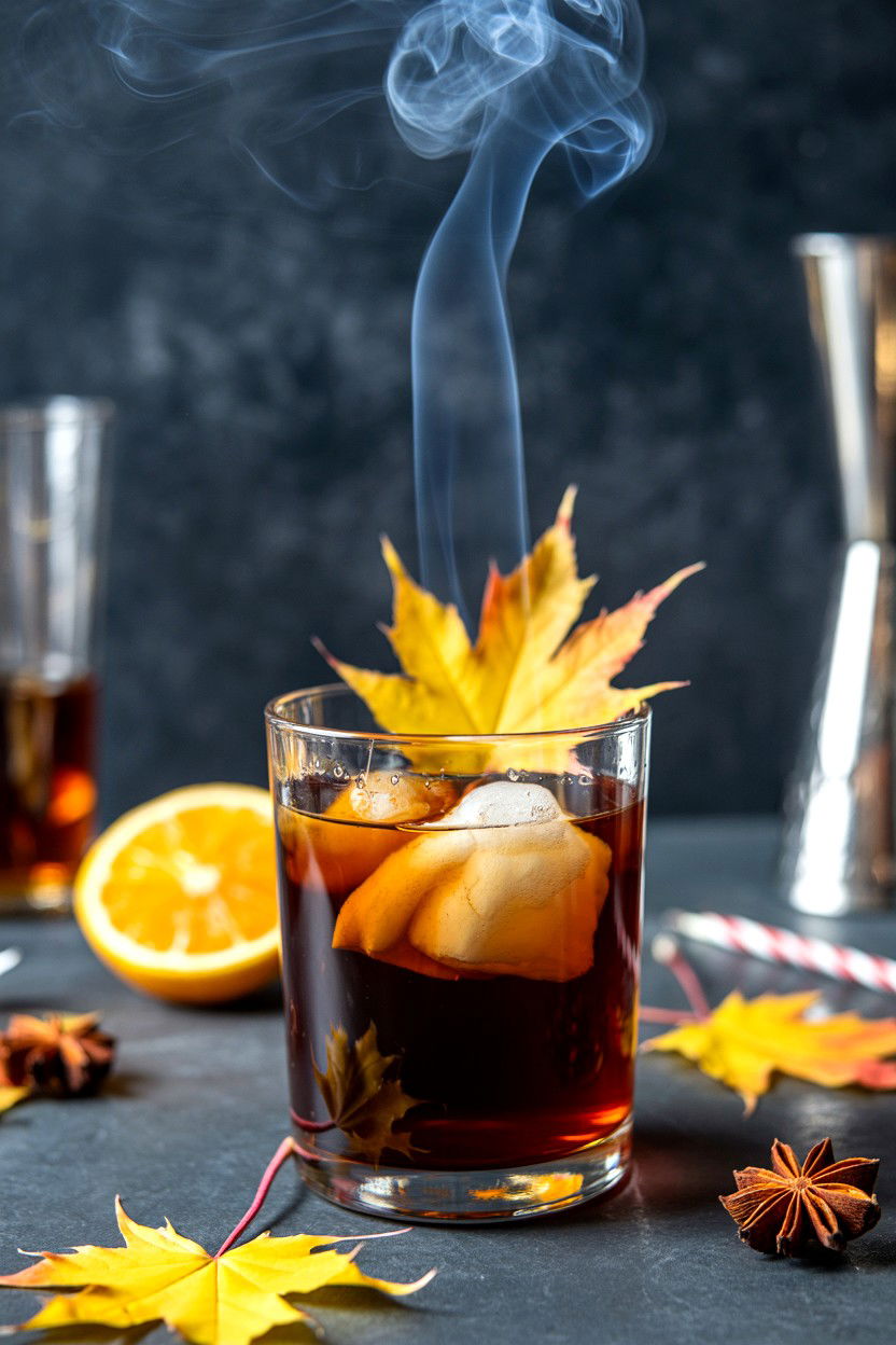 Maple Smoked Hot Toddy - 25 Valentine's Day Hot Toddy Ideas