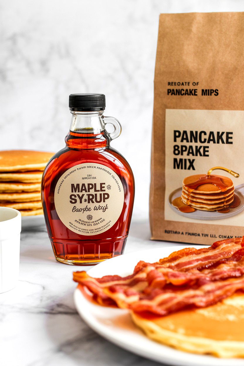 Maple Syrup Breakfast Set - 25 Valentine's Day Gourmet Gift Basket Ideas