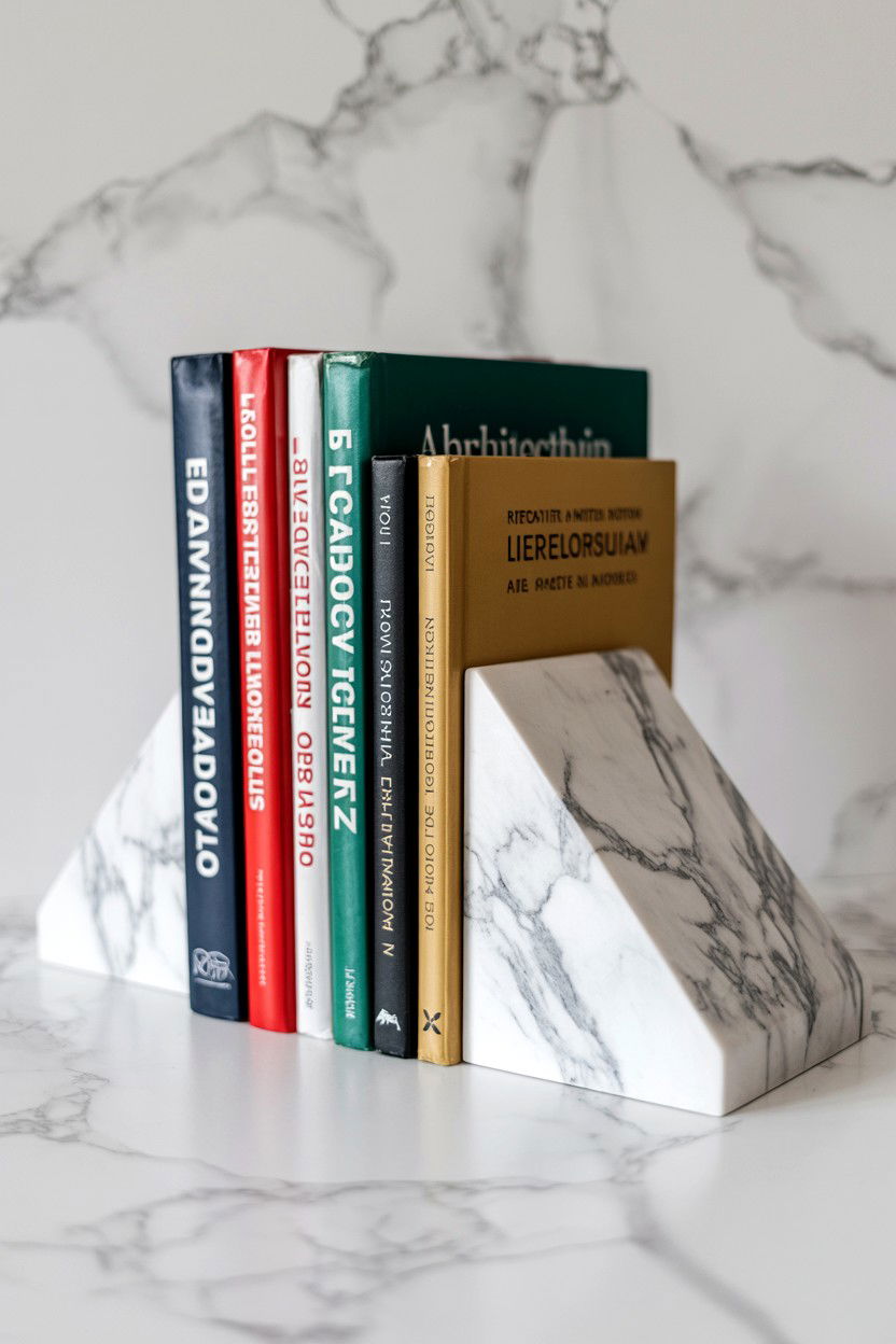 Marble Bookends - 25 Valentine's Day Gifts for Boss
