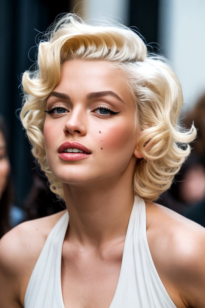 Marilyn Monroe Curls - 25 Valentine's Day Vintage Hair Ideas