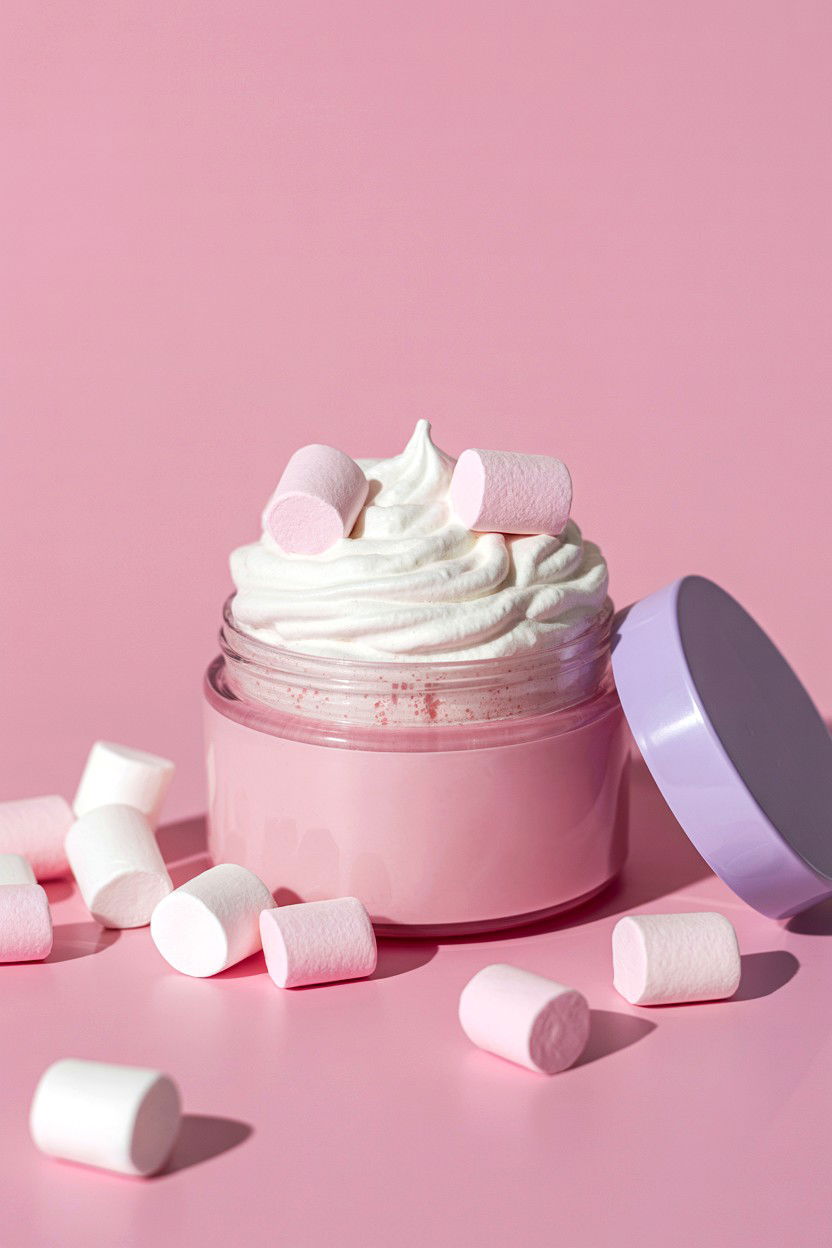 Marshmallow Body Scrub - 25 Valentine's Day Body Scrub Ideas