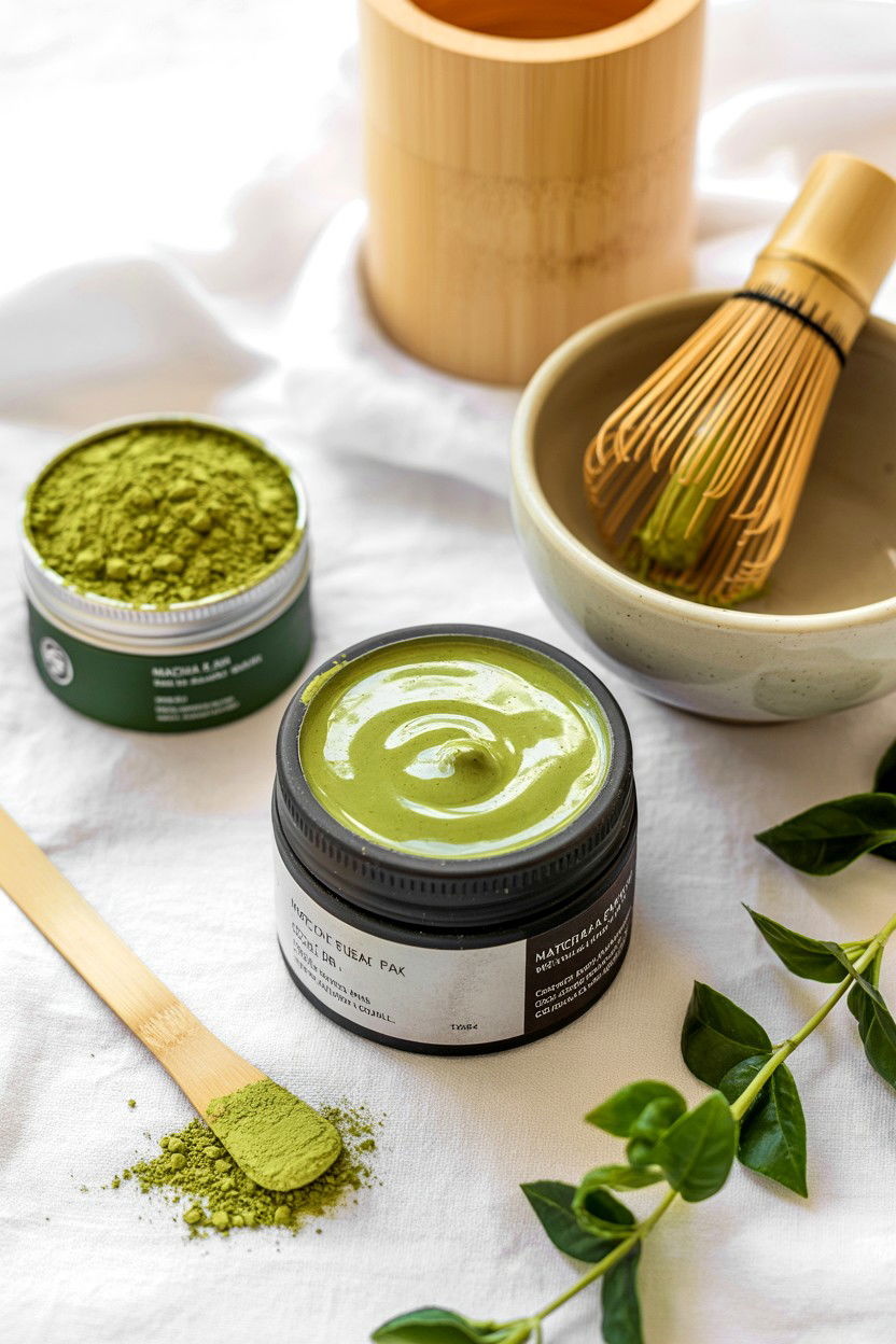 Matcha Tea Spa Kit - 25 Valentine's Day Pamper Gift Basket Ideas