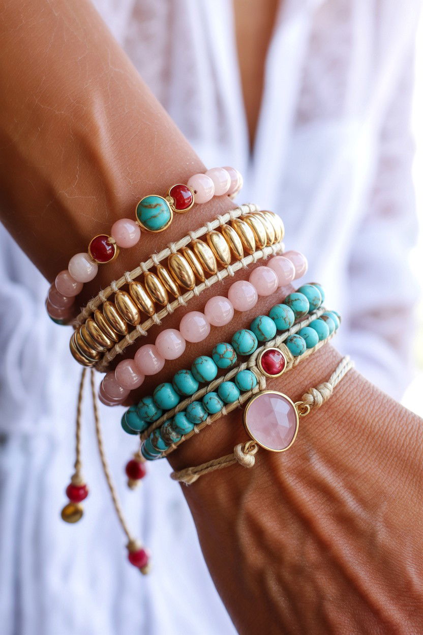 Matching Gemstone Jewelry - 25 Valentine's Day Matching Jewelry Ideas