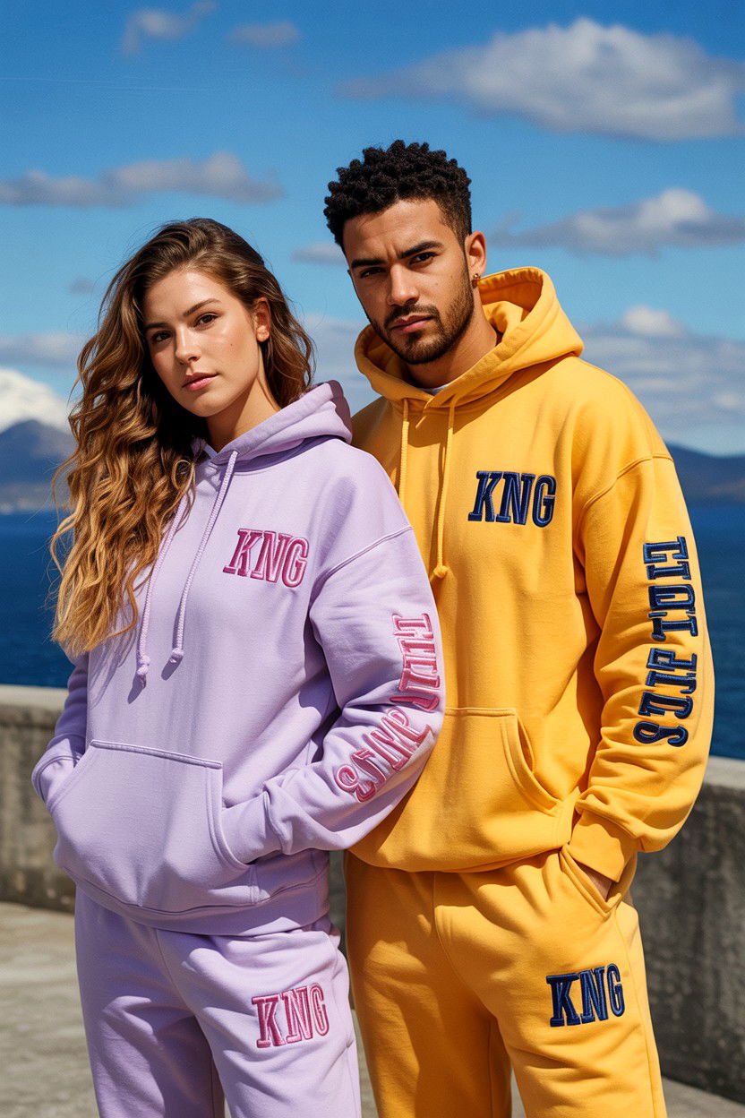 Matching Hoodies - 25 Long Distance Valentine's Day Care Package Ideas