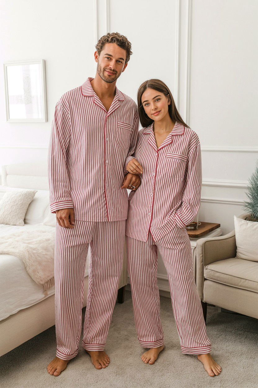 Matching Pajama Set - 25 Long Distance Valentine's Day Gift Ideas