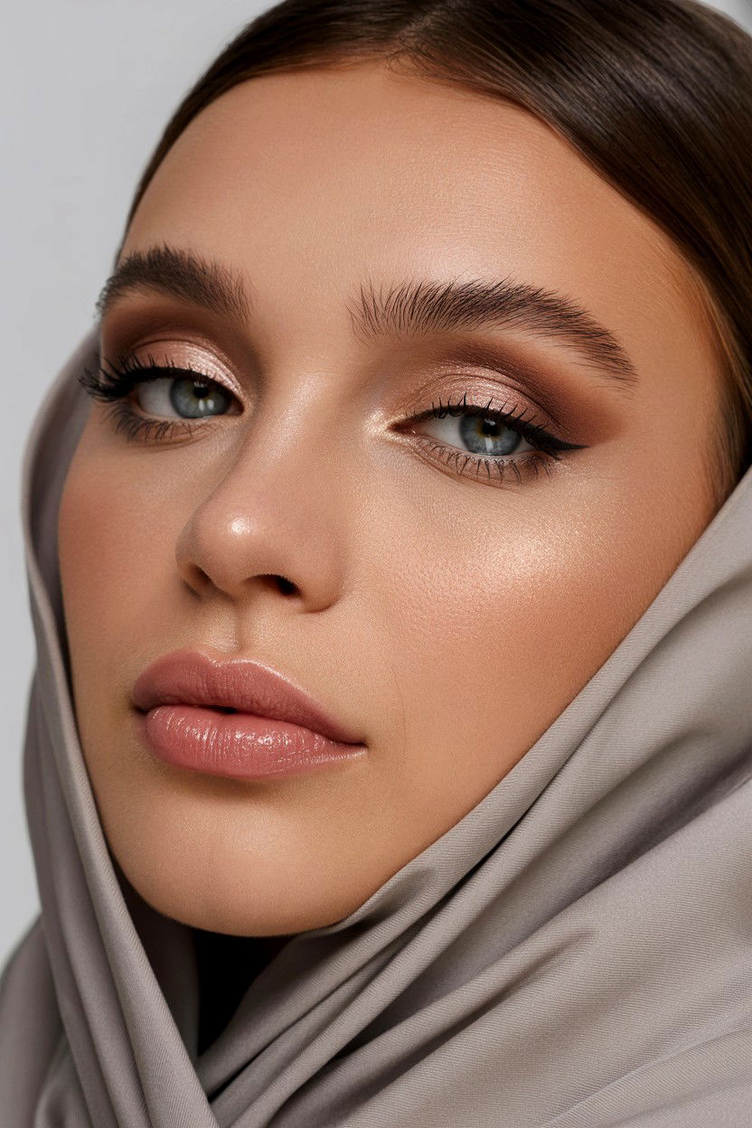 Matte Taupe Eyeshadow - 25 Matte Valentine's Day Makeup Ideas