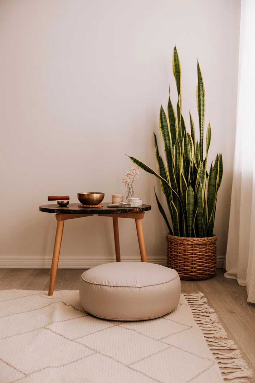 Meditation Space - 25 Valentine's Day Pamper Ideas