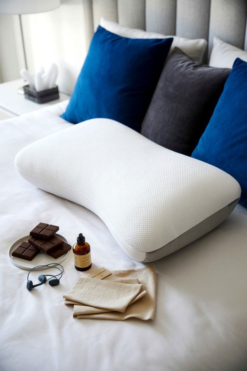 Memory Foam Pillow - 25 Five Senses Gift Ideas for Boyfriend